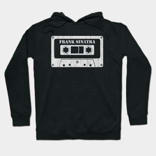 Frank Sinatra - Vintage Cassette White Hoodie